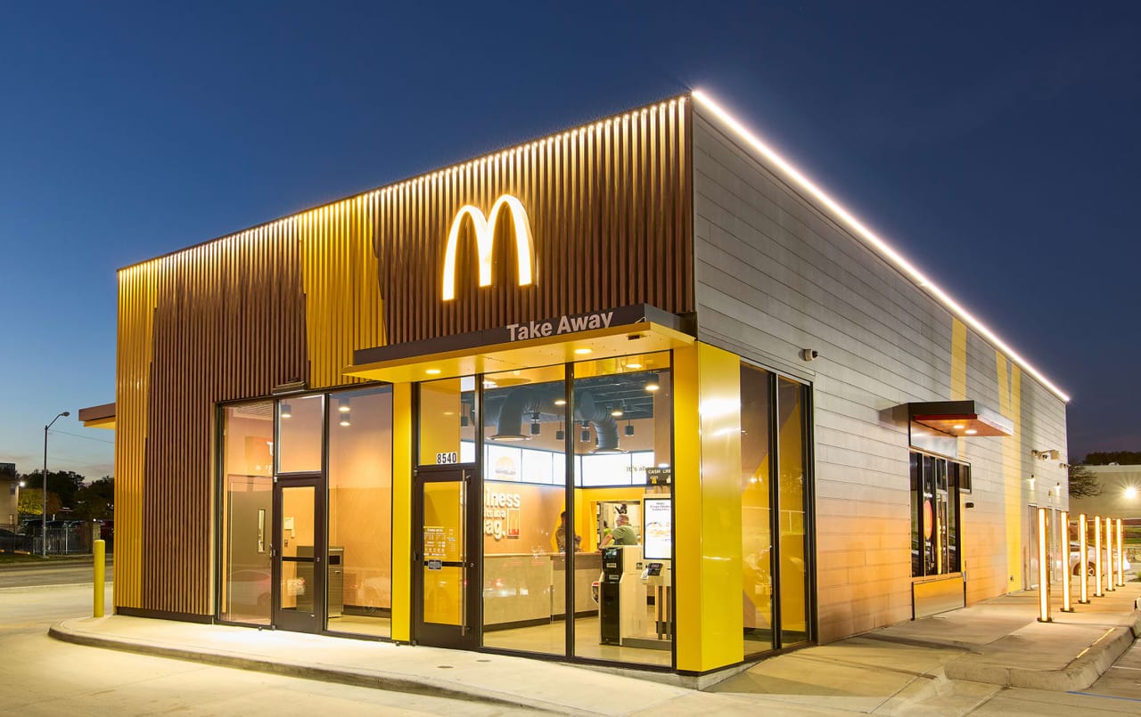 McDonald's restaurant with drive-thru — AI drive-thru case study